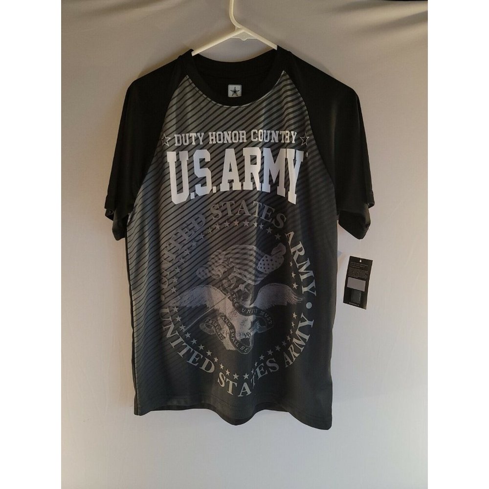 Hky Sportswear U. S. Army active wear shirt mens medium duty honor country